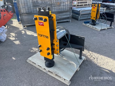 2025 TOFT TOFT750 Skid Steer Post Driver (Unused)