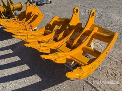 2025 TOFT TOFT10R 67 in Excavator Rake - Fits 30-40 ton (Unused)