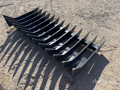 2025 TOFT ST-72 72 in Skid Steer Landscape Rake (Unused)