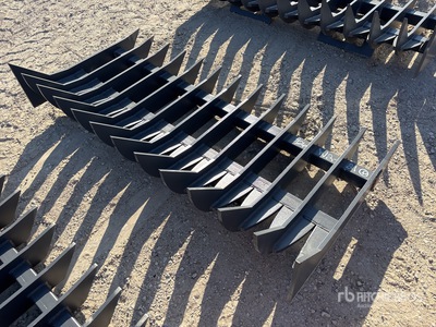 2025 TOFT ST-72 72 in Skid Steer Landscape Rake (Unused)