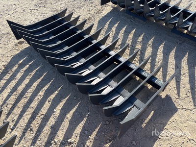 2025 TOFT ST-72 72 in Skid Steer Landscape Rake (Unused)
