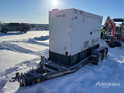 2014 Multiquip MQ POWER DCA70,  56 KW 70 KVA Mobile Mobile Generator Set