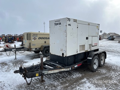 2014 Multiquip DCA-70SSJU4i 56 kW Mobile Generator