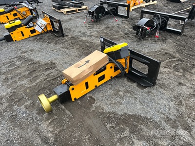 2026 GIYI GY-D680 56 in Skid Steer Post Driver (Unused)