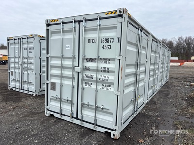 2026 40 ft Standard 40 Ft One-Way High Cube Contenedor de almacenamiento (Unused)