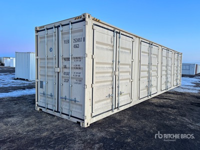 2025 40 ft High Cube Multi-Door Conteneur de stockage