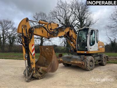 2010 Liebherr A314 LI Pelle Sur Pneus Wheel Excavator (Inoperable)