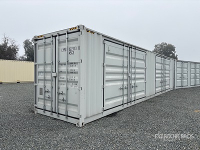 2025 40 ft High Cube Multi-Door Storage Container