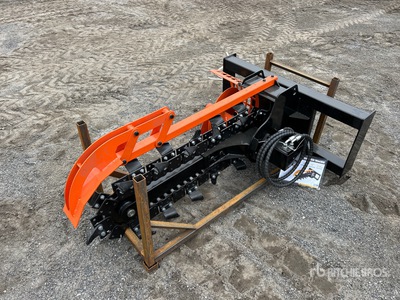 2026 GIYI GY-D39 40 in Trencher スキッドステア付属部品 (Unused)