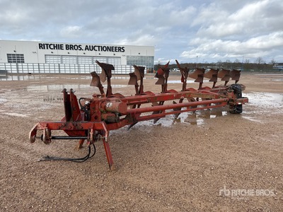 Gregoire Besson SPG716 160 3-Point 8 Bottom Charrue Mono Roue 8 Corps Reversible Plow