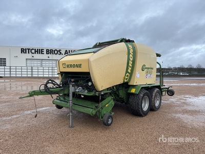 2014 Krone Comprima CV150XC Enrubanneuse Combination Baler Wrapper