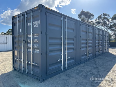 2025 40 ft High Cube Multi-Door Container per stoccaggio
