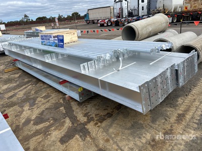 BLUESEA x 18 ft Steel Frame Opslag Gebouw (Unused)