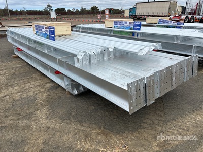 BLUESEA 50 ft x 100 ft x 18 ft Steel Frame Storage Building (Unused)