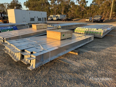 BLUESEA 50 ft x 100 ft x 18 ft Steel Frame Only Storage Building (Unused)