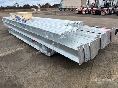 BLUESEA 50 ft x 100 ft x 18 ft Steel Frame Opslag Gebouw (Unused)