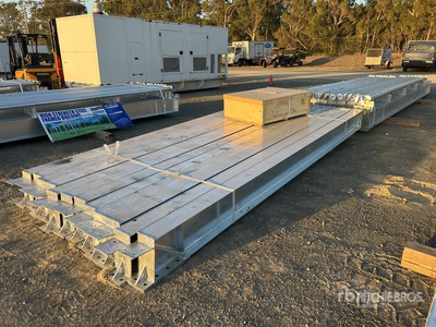 BLUESEA 50 ft x 100 ft x 18 ft Steel Frame Only Storage Building (Unused)