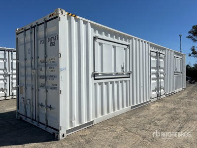 2025 40 ft High Cube Multi-Door Storage Container (Unused)