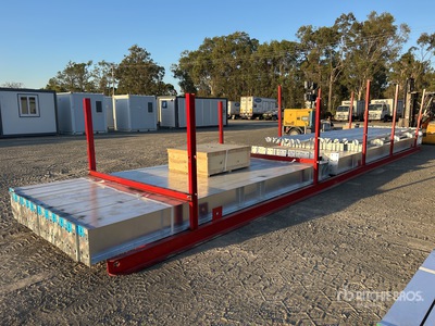 BLUESEA 50 ft x 100 ft x 18 ft Steel Frame Only Storage Building (Unused)