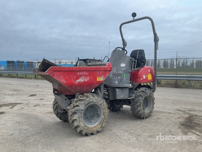 2014 Wacker Neuson 1001 4x4 Hi-Tip Dumper (Inoperable)