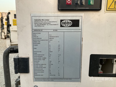 2016 FG Wilson F9.5-1 9.5 KVA Generador    (Unused)