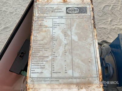 2016 FG Wilson F17.5-1 17.5 KVA Generador    (Unused)