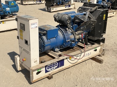 2017 FG Wilson F17.5-1 17.5 kVA Skid-Mounted Generator Set (Unused)