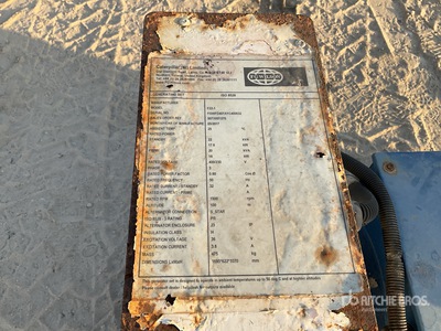 2016 FG Wilson F22-1 22 KVA Generador    (Unused)