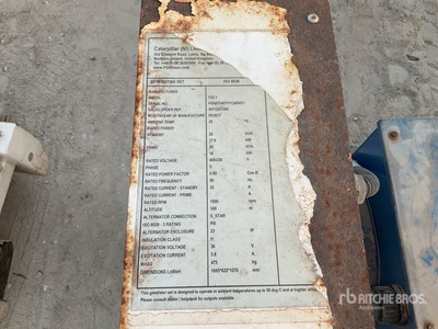 2016 FG Wilson F22-1 24 KVA Generador    (Unused)