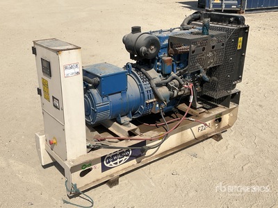 2017 FG Wilson F22-1 22 kVA Skid-Mounted Generator Set (Unused)