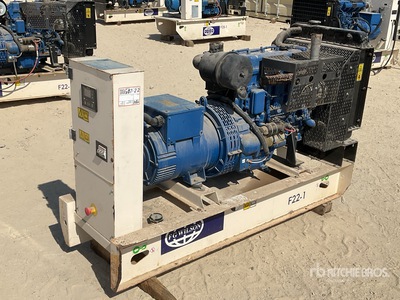 2017 FG Wilson F22-1 22 kVA Skid-Mounted Generator Set (Unused)