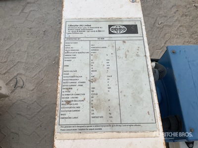 2016 FG Wilson F22-1 28 KVA Generador    (Unused)