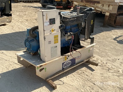 2017 FG Wilson F35-1 35 kVA Skid-Mounted Generator Set
