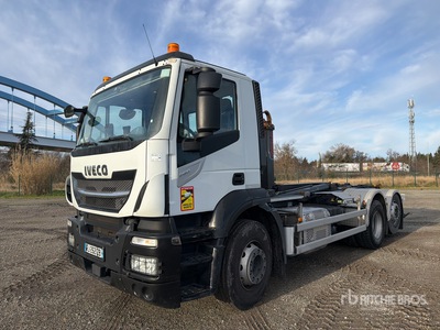 2019 Iveco Stralis 360 6x2 Camion Amplirol Abroll-Lkw