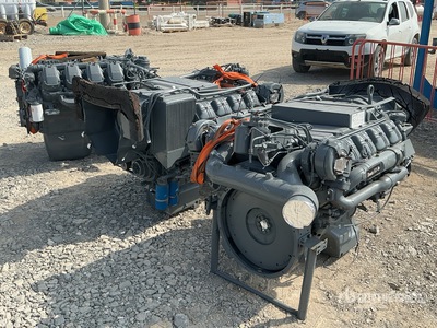 Quantity of (3) 1xFiat & 2xDeutz Engine Motor