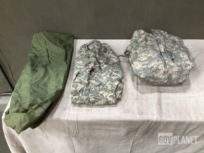 (36) Clothing Bags, (5) Pairs of Cold Weather Trousers & Assorted Items
