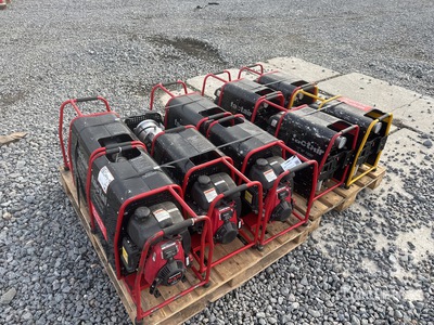 Quantity of (10) Factair Blown fibre compressor  Fibre Optic Installation Kit Air Compressor