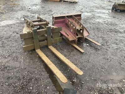 Quantity of (2) Prodem Pallet Forks