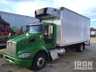 2015 Kenworth T270 4x2 Autocarro frigorifero