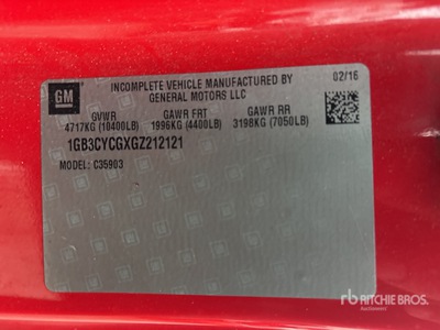 2016 Chevrolet Silverado 3500HD Servicewagen