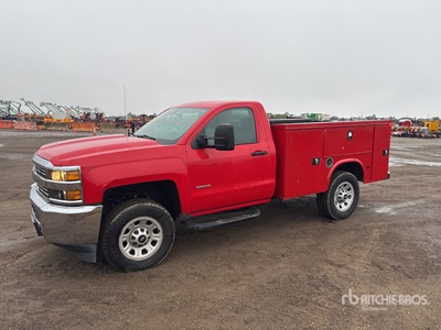 2016 Chevrolet Silverado 3500HD 4x2 Service Truck