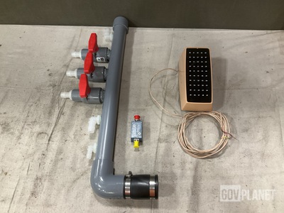 (2) Manifold Valve Assemblies, (1) High Pass Filter & Assorted Items