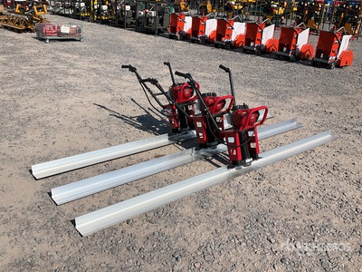 2025 Kowloon YC-25 Lote de Reglas para Concreto (Sin Usar) / Regla maestra de hormigón (Unused)