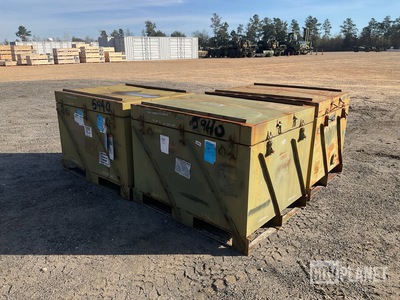 (3) Lanson Industries CNU-335A/E Storage Containers