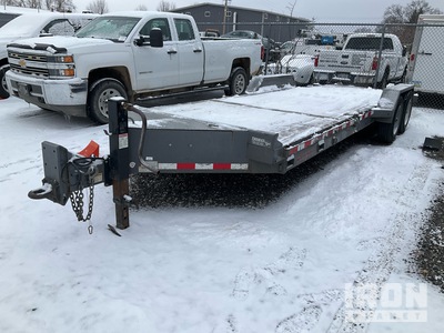 2017 Midsota TB-22 22 ft T/A Tilt Deck Trailer
