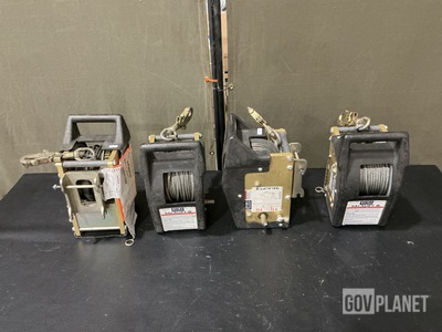 (4) DBI-Sala SALALIFT II Winches