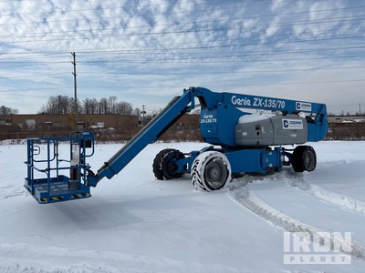 2014 Genie ZX-135/70 4WD Diesel Articulating Boom Lift