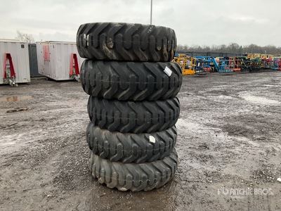 Quantity of (5) 15.5-25 Tires