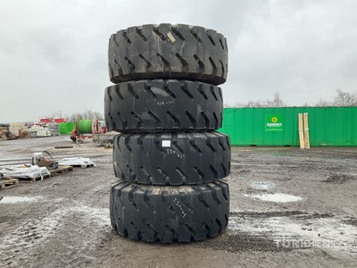 Quantity of (4) 26.5R25 Tires