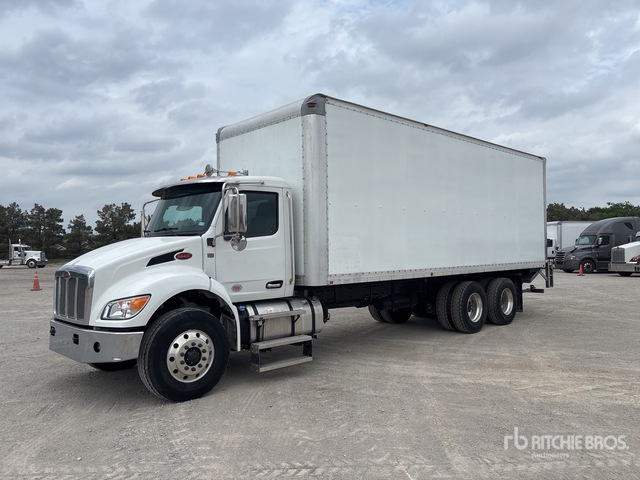 2025 Peterbilt 548 6x4 Van Truck